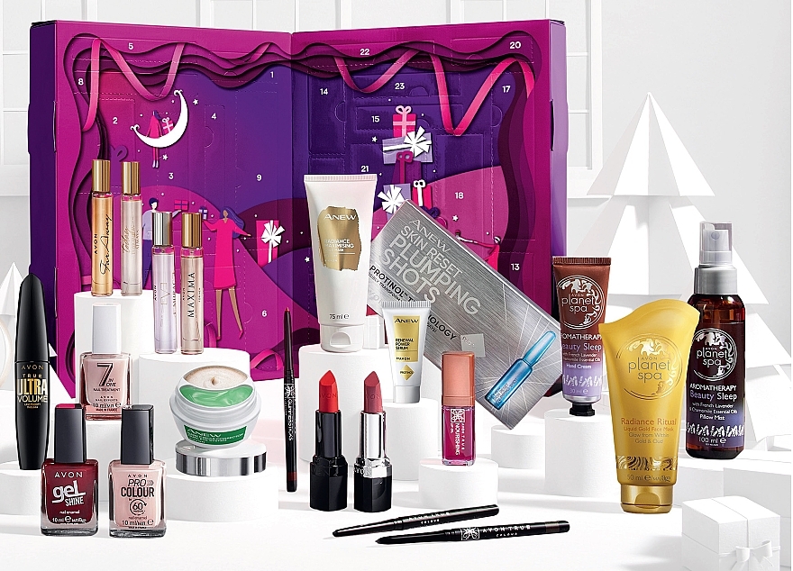 Avon Kalendarz adwentowy, 24 produkty Makeup.pl