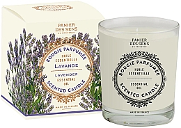 Kup Zestaw - Panier Des Sens Lavender Christmas Box (l/soap/500ml + candle/180g)