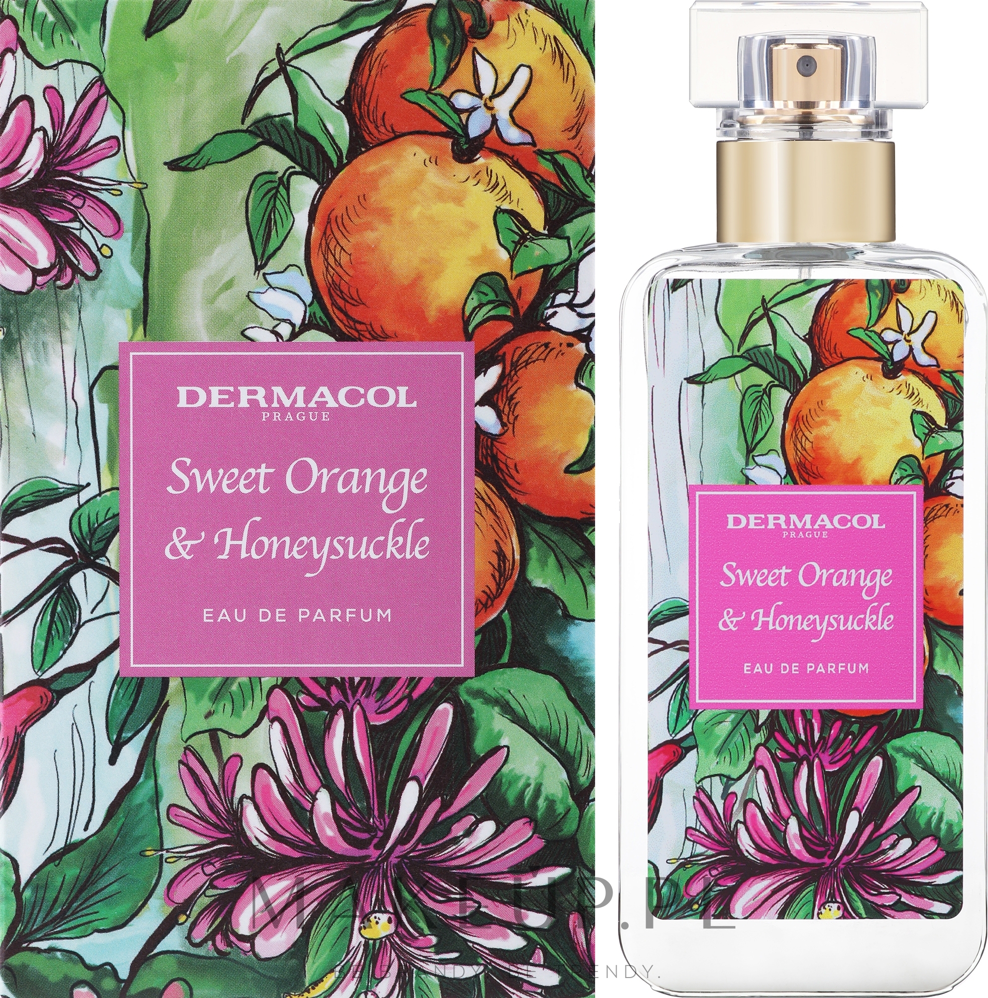 Dermacol Sweet Orange & Honeysuckle - Woda perfumowana — Zdjęcie 50 ml
