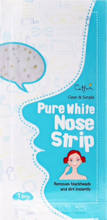 Plastry oczyszczające do nosa - Cettua Pure White Nose Strip — Zdjęcie N2