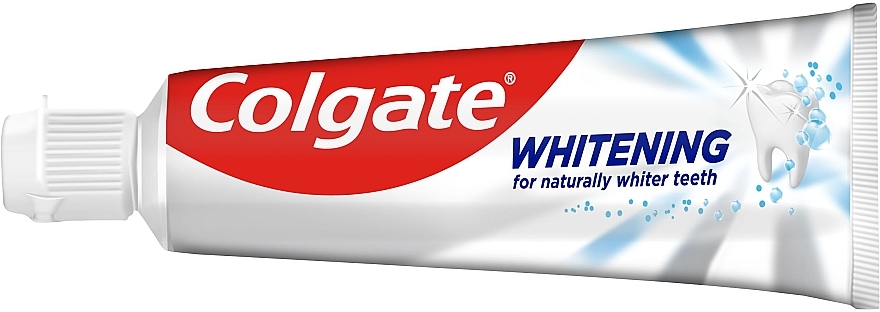 Wybielająca pasta do zębów - Colgate Whitening Fluoride And Calcium — Zdjęcie N5