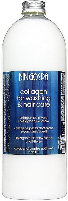 Kolagen do mycia i pielęgnacji włosów - BingoSpa Collagen Shampoo — Zdjęcie N1