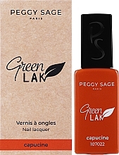 Lakier hybrydowy do paznokci, 11 ml - Peggy Sage Green Lak — Zdjęcie N2