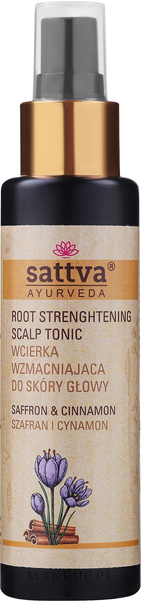 Wcierka wzmacniająca do skóry głowy - Sattva Ayurveda — Zdjęcie 100 ml