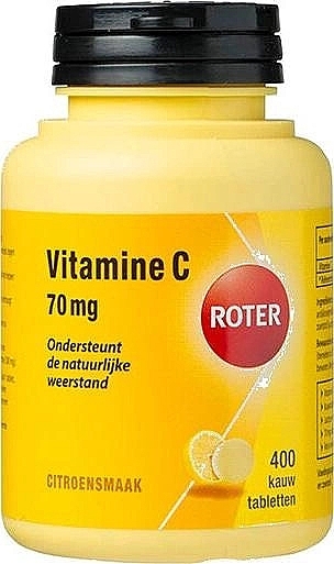 Suplement diety Witamina C, 70 mg, tabletki - Roter Vitamin C — Zdjęcie N1