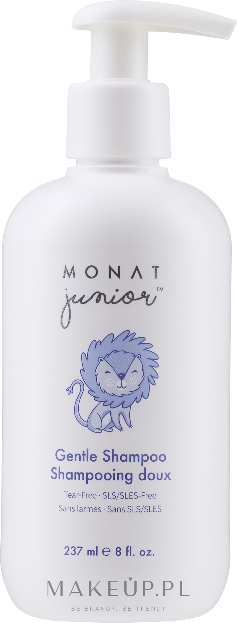 Delikatny szampon do włosów dla dzieci - Monat Junior Gentle Shampoo — Zdjęcie 237 ml