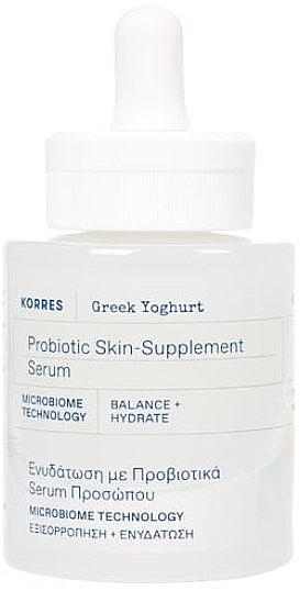 Serum do twarzy z probiotykami - Korres Greek Yoghurt Probiotic Skin-Supplement Serum — Zdjęcie N1