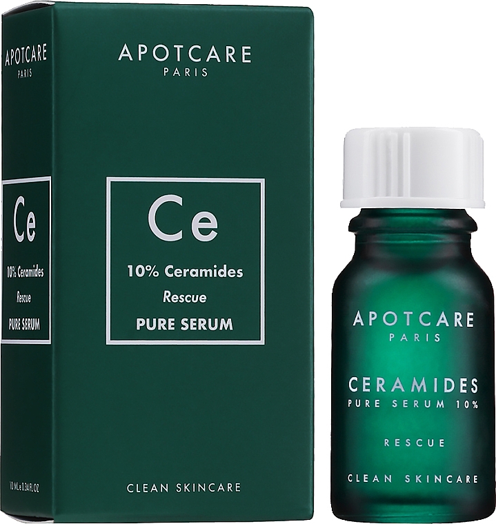 Nawilżające serum do twarzy z ceramidami - Apotcare Pure Seurum Ceramides — Zdjęcie N1
