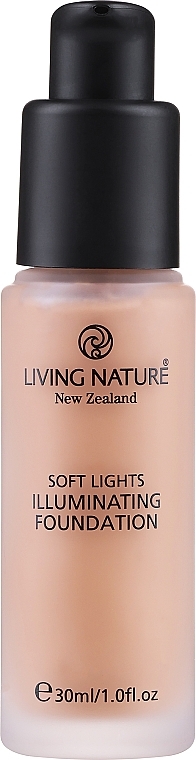 PRZECENA! Rozświetlający podkład do twarzy - Living Nature Soft Lights Illuminating Tint * — Zdjęcie N2