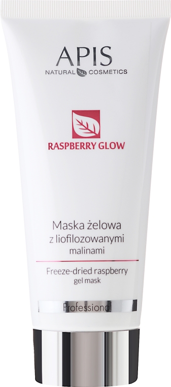 Maska żelowa z liofilizowanymi malinami - APIS Professional Raspberry Glow
