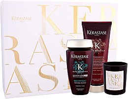 Kup Zestaw - Kerastase Aura Botanica Riche Set (shmp/250ml + cond/200ml + candle/100g)