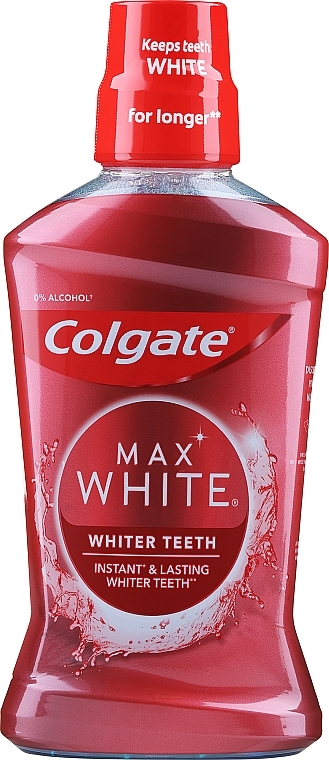 Płyn do płukania jamy ustnej - Colgate Max White