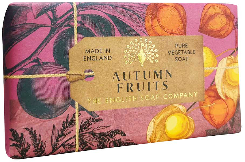 Mydło w kostce Jesienne owoce - The English Anniversary Autumn Fruits Soap — Zdjęcie N1