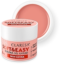 Modelujący żel do paznokci - Claresa Soft & Easy Builder Gel UV/LED Skin Cover — Zdjęcie N2