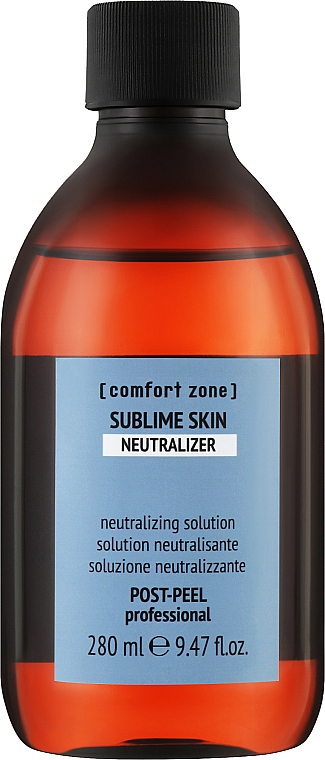 Neutralizator peelingów kwasowych pH 7,5 - Comfort Zone Sublime Skin Neutralizer — Zdjęcie N1
