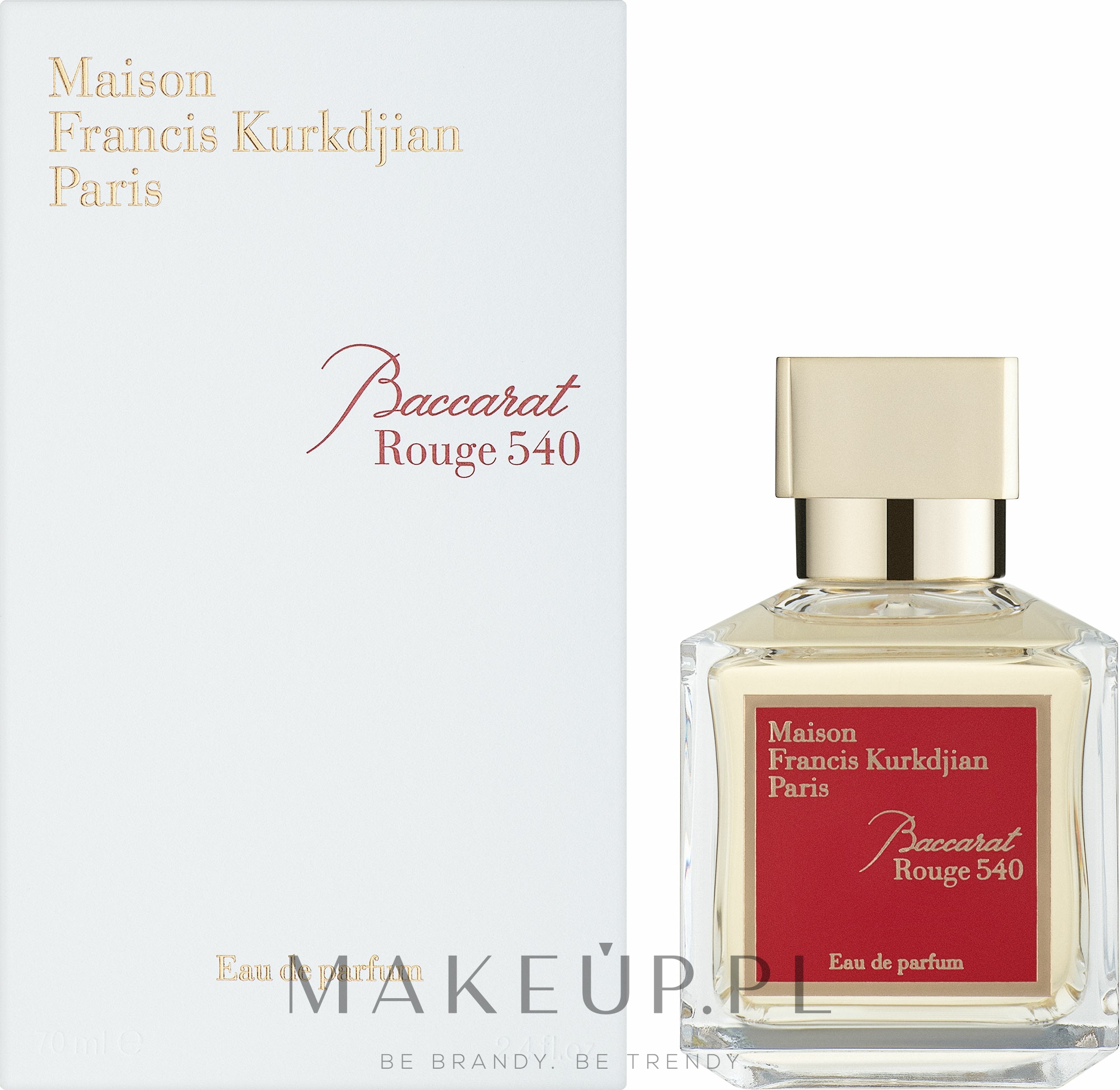 Maison Francis Kurkdjian Baccarat Rouge 540 - Woda perfumowana — Zdjęcie 70 ml