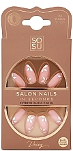 Zestaw tipsów - Sosu by SJ Salon Nails In Seconds Daisy — Zdjęcie N1