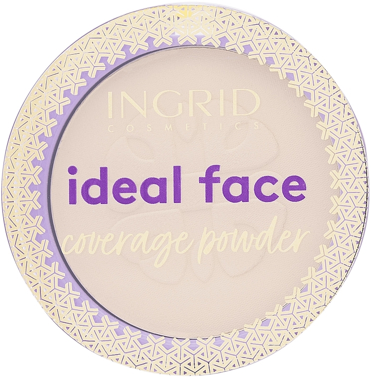 Puder w kompakcie - Ingrid Cosmetics Ideal Face Coverage Powder — Zdjęcie N1