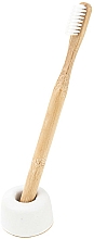 Kubek na szczotkę do zębów, biały - Hydrophil Toothbrush Holder White — Zdjęcie N2