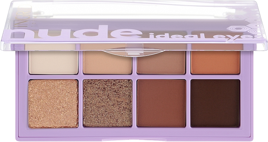 Paleta cieni do powiek - Ingrid Cosmetics Nude Ideal Eyes Eyeshadow Palette — Zdjęcie N1