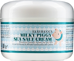 Kup Nawilżający krem solny - Elizavecca Face Care Milky Piggy Sea Salt Cream