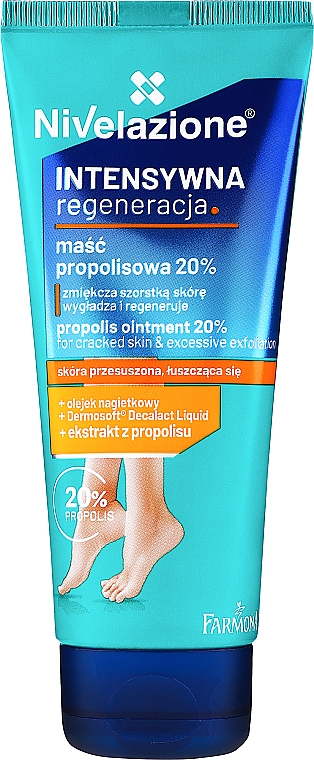 Maść propolisowa do stóp - Farmona Nivelazione 20% Propolis Ointment for Cracked Skin — Zdjęcie N3