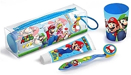 Kup Zestaw - Lorenay Super Mario ( toothpaste/75ml + toothbrush + cup + bag)