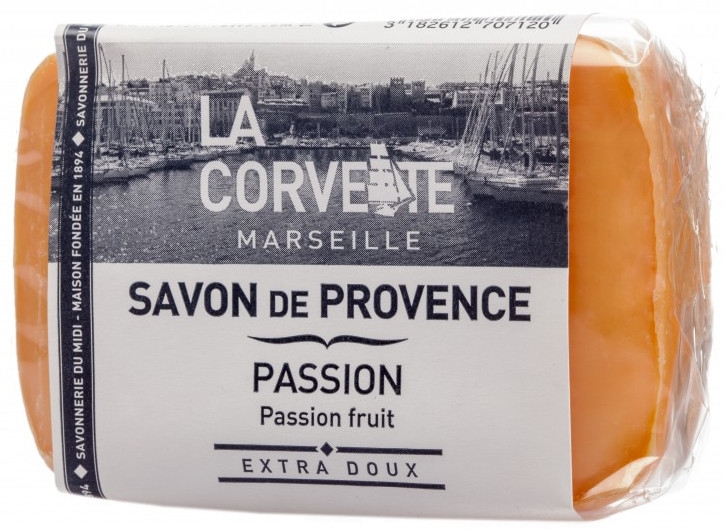 Mydło w kostce Marakuja - La Corvette Provence Soap Passion Fruit