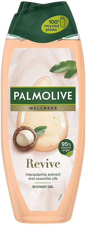 Delikatny żel pod prysznic z ektraktem z orzechów macadamia - Palmolive Wellness Revive — Zdjęcie N4