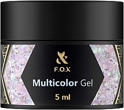 Żel do stylizacji paznokci - F.O.X Multicolor Gel — Zdjęcie N1