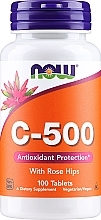 Kup Witamina C-500 w tabletkach - Now Foods C-500 With Rose Hips Tablets