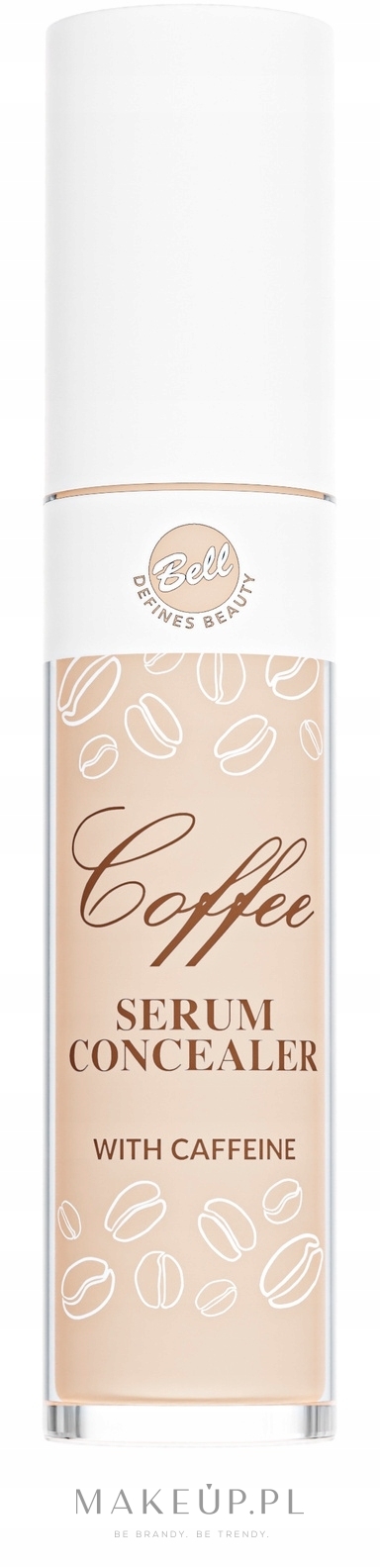Korektor pod oczy z kofeiną - Bell Coffee Serum Concealer With Caffeine — Zdjęcie 02 - Coffee Cookies