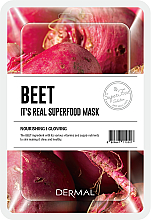 Kup Maseczka do twarzy z buraków - Dermal It's Real Superfood Beat Mask 