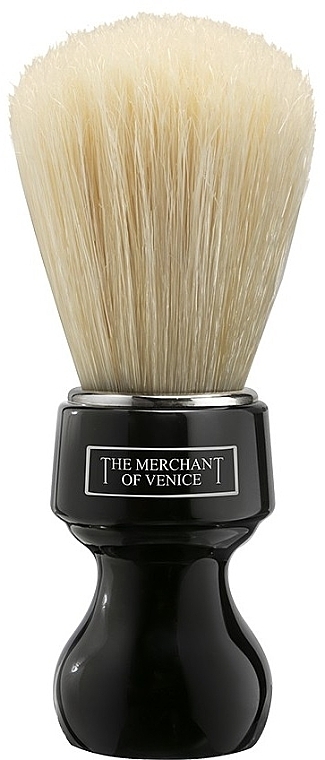 PRZECENA! Pędzel do golenia - The Merchant Of Venice Shaving Brush Black * — Zdjęcie N1
