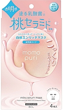 Kup Rozświetlająco-nawilżająca maseczka z serum do twarzy - BCL Momo Puri Milky Serum Mask