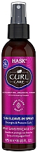 Spray bez spłukiwania 5 w 1 do włosów kręconych - Hask Curl Care 5 in 1 Leave-In Spray — Zdjęcie N1