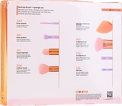 Kup PRZECENA! Zestaw pędzli do makijażu z gąbką - Real Techniques Level Up Brush + Sponge Kit *