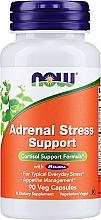 Kapsułki stabilizujące poziom kortyzolu - Now Foods Super Cortisol Support Veg Capsules — Zdjęcie N1