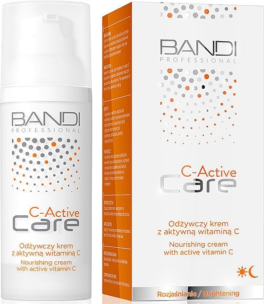 Odżywczy krem z aktywną witaminą C - Bandi C-Active Care Nourishing Cream with Active Vitamin C — Zdjęcie N2