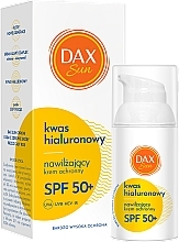 Nawilżający krem ochronny z kwasem hialuronowym SPF 50+ - Dax Cosmetics Moisturizing Protective Cream SPF 50+ — Zdjęcie N1