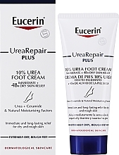 Regenerujący krem z mocznikiem 10% do suchych i popękanych stóp - Eucerin UreaRepair Plus 10% Urea Foot Cream — Zdjęcie N3