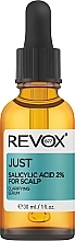 Kup Serum do skóry głowy z kwasem salicylowym - Revox Just Salicylic Acid 2% For Scalp
