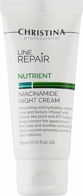 Krem do twarzy na noc z niacynamidem - Christina Line Repair Nutrient Niacinamide Night Cream — Zdjęcie N1