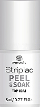 Lakier nawierzchniowy do paznokci - Alessandro International Striplac Peel Or Soak Top Coat — Zdjęcie N1