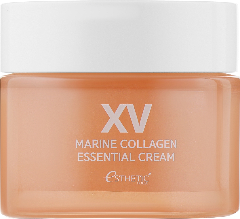 Intensywnie nawilżający krem do twarzy z kolagenem morskim - Esthetic House Marine Collagen Essential Cream — Zdjęcie N1