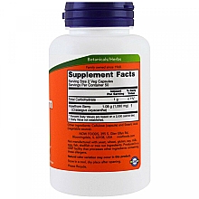 Suplement diety Jagody głogu, 540 mg - Now Foods Hawthorn Berry Veg Capsules — Zdjęcie N2