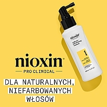 Produkt do pielęgnacji skóry głowy i cienkich włosów - Nioxin Pro Clinical System 1 Scalp + Hair Thickening Treatment — Zdjęcie N2