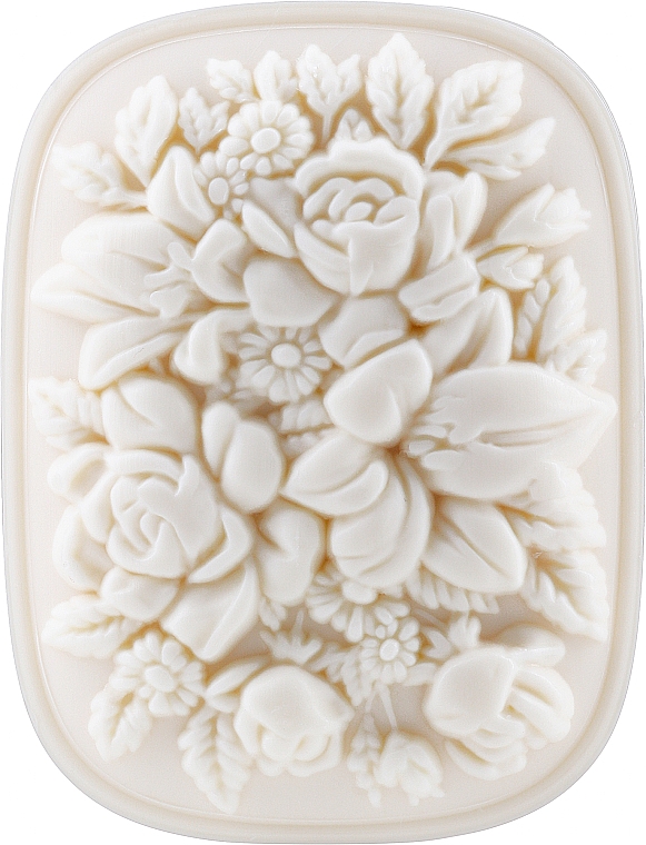 Zestaw mydeł różanych - Saponificio Artigianale Fiorentino Rose (soap/3x125g) — Zdjęcie N2