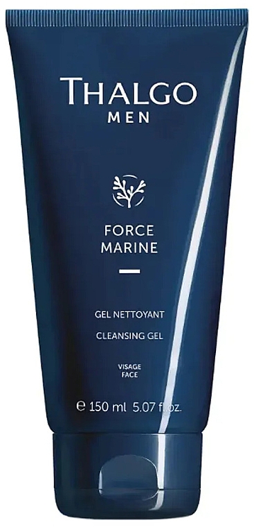 Oczyszczający żel-pianka do mycia twarzy - Thalgo Men Force Marine Cleansing Gel — Zdjęcie N1