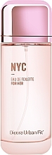 Dicora Urban Fit NYC For Her Set - Zestaw (edt/150ml + cosmetic bag) — Zdjęcie N1